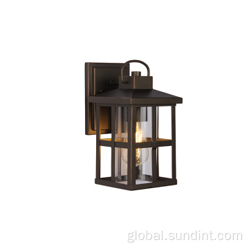 Exterior Lantern Steel Wall Sconce Lantern Style Steel Outdoor Lamp Wall Sconce Supplier